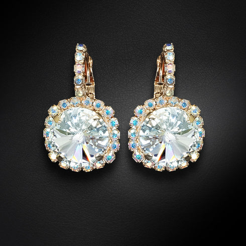 Auskari "Klaris VII" ar Swarovski™ kristāliem